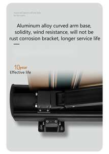<span class=keywords><strong>Toldo</strong></span> Retráctil Inteligente con Control Remoto, Almacenamiento Oculto, Protección Solar y contra la Lluvia - Product Image 4