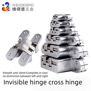 <span class=keywords><strong>Bisagra</strong></span> <span class=keywords><strong>Oculta</strong></span> Invisible de Acero Inoxidable, Muebles de Puerta <span class=keywords><strong>Oculta</strong></span> para Dormitorio, Sala de Estar, Hogar, Aleación de Zinc, Moderna - Product Image 6