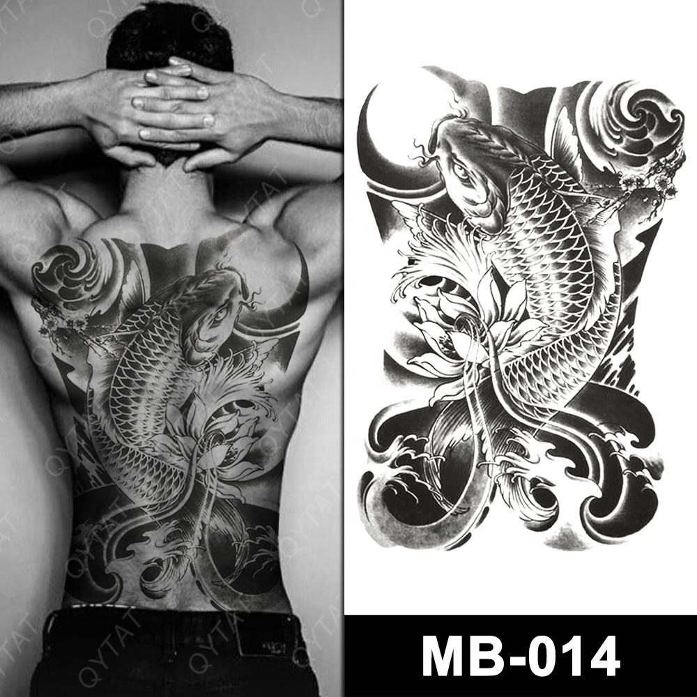 27 tatuagens arrojadas e ousadas nas costas para homens, image size:1000x1000