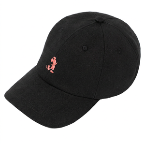 Gorra de Béisbol Negra de 6 Paneles con Bordado de Mickey Arcoíris en el Panel Frontal, Unisex, Casual, Ajustable, Talla Adulto 58-60CM - Product Image 4