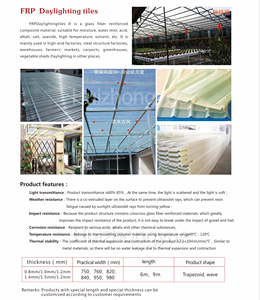 Plaques de toiture en <span class=keywords><strong>polycarbonate</strong></span> transparent ondulé solide pour carport, couverture de tuiles en FRP, panneau en plastique pour serre - Product Image 6