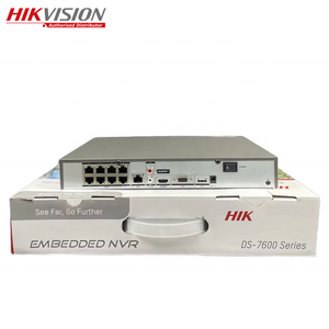 Hikvision Gốc Tiếng Anh DS-7608NXI-K1/8P 8-CH Poe 1U K Loạt Acusense H.265 + Không Có HDD Cắm Chơi 4K Mạng Video Ghi Âm - Product Image 3