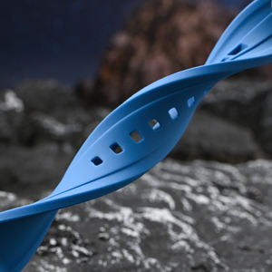 Bracelet de montre en Silicone souple et étanche de qualité supérieure 20mm Bracelet en caoutchouc de sport pour bracelets de montre <span class=keywords><strong>OmegaSwatch</strong></span> personnaliser - Product Image 6