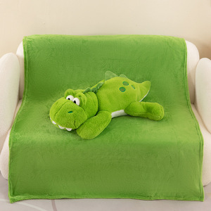 새로운 스타일의 공룡 인형 베개 담요 아기 스트레스 해소 수면 생일 선물 - Product Image 4