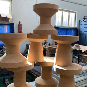 Meubles écologiques IDAO <span class=keywords><strong>en</strong></span> bois naturel et liège : table d'appoint, chaise, table basse, <span class=keywords><strong>tabouret</strong></span> <span class=keywords><strong>en</strong></span> bois, ottoman, <span class=keywords><strong>tabouret</strong></span> <span class=keywords><strong>en</strong></span> liège - Product Image 4
