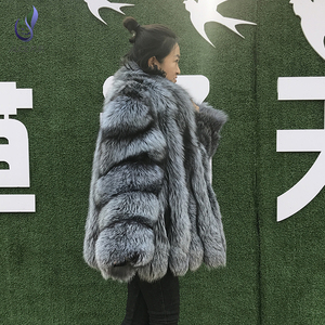 2019 <strong>Women</strong> Fashion Loose Oversize <strong>Long</strong> Sleeve <strong>Winter</strong> <strong>Coat</strong> Custom Ladies fox Fur <strong>Coat</strong> - Product Image 6