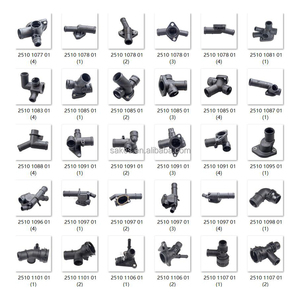 Pièces détachées automobiles SAKES Pièces de rechange Système de refroidissement du moteur automobile Bride de refroidissement Tuyau d'eau Connecteur 1J0122291C pour Audi <span class=keywords><strong>A1</strong></span> - Product Image 5