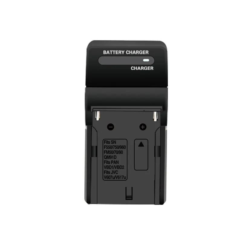 2022 Professional Rechargeable Digital Camera Battery Charger Portable Battery Recharger For Sony NP-F550/F750/F960