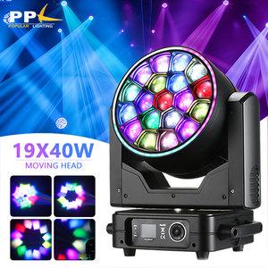 19pcsx40w B-EYE हैलो प्रोफेशनल स्टेज लाइटिंग प्रोजेक्टर के साथ चल रहे हेड जूम लाइट का नेतृत्व किया - Product Image 1