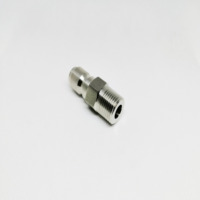 3/8nch filetage NPT mâle haute pression S.S. Mini prise à connexion rapide