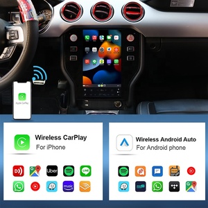 Autoradio stéréo 12.1 pouces Navigation Gps pour Ford Mustang 2014 - 2019 Android avec vidéo Audio Wifi Mirror Link Carplay - Product Image 2