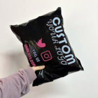 Umweltfreundliche Mattierte Bekleidungs-Versandtaschen, Verpackungs-Transportbeutel mit Bedrucktem, Kundenspezifischem Logo, Kurierversandtasche