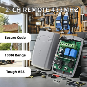 Universal Garage Gate Remote Control Receiver 2-Channel Fixed <strong>Learning</strong> <strong>Rolling</strong> <strong>Code</strong> 315MHz 433.92MHz for Fixed <strong>Rolling</strong> <strong>Code</strong> - Product Image 2
