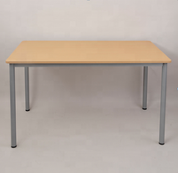 Nouvelle conception 2026 – Ensemble de table à manger de restaurant moderne en bois nordique, durable et écologique, pour 4 personnes, idéal pour usage commercial