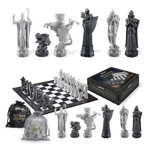 Scacchiera Magica <span class=keywords><strong>di</strong></span> Hogwarts <span class=keywords><strong>Harry</strong></span> <span class=keywords><strong>Potter</strong></span>, 1288 Pezzi Compatibili, Blocchi da Costruzione in Plastica Resistente, Modellino Giocattolo - Product Image 2