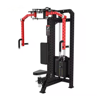 TORNADO FITNESS TF055 Rameur assis – Appareil de musculation robuste en acier pour le dos avec système de poulie à câble réglable, capacité 160 kg