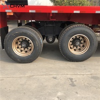 Nouvelle semi-remorque 40FT châssis de conteneur de seconde main à lit plat remorque à essieu de remorquage pour l'utilisation de conteneurs de camion