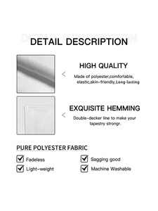 Изготовленный на заказ фото-гобелен с индивидуальным изображением, настенный декоративный флаг для гостиной, спальни, общежития, баннер 4G - Product Image 5