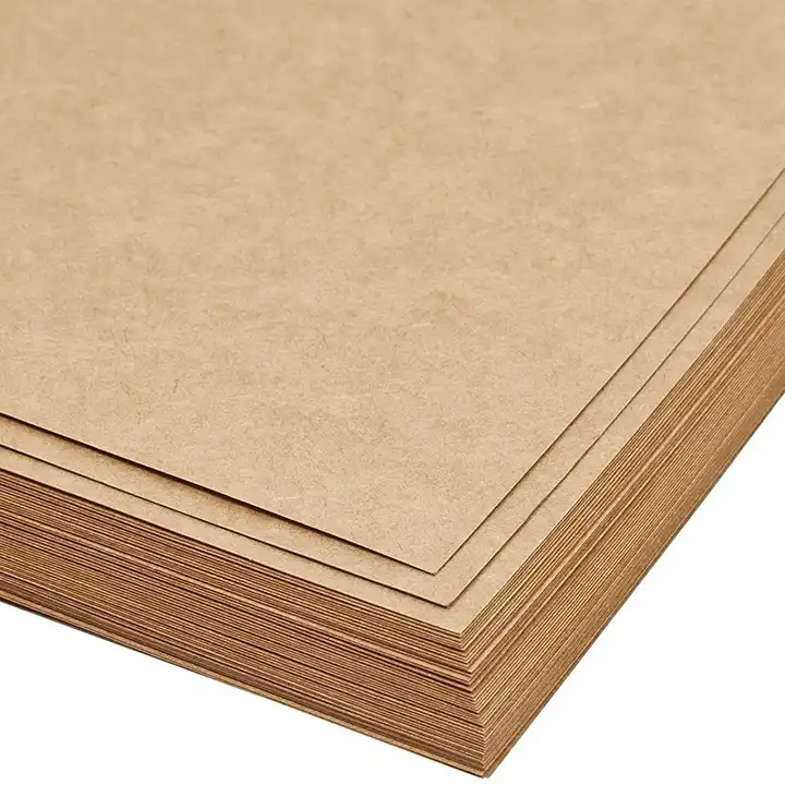 Reasonable Price A3 A4 Brown Kraft Paper Sheets Cardboard DIY Craft Drawing Photo Frame Candle Anti-Curl Customizable Sizes
