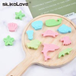 MUYULINS factory multi-cavity cartoon animal-shaped candy LFGB platinum non-stick BPA-free <b>silicone</b> gummy mold - Product Image 6