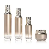 Luxe Cosmetische Glazen Containers Cosmetische Lege Verpakking Flessen En Potten