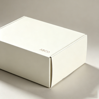 Boîte en carton ondulé robuste, recyclable et écologique avec noyau cannelé renforcé et conception réutilisable