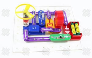 KW trẻ em thiết bị 335 điện tử bảng mạch đào tạo não khám phá Kit thông minh giáo dục khoa học khối Bộ đồ chơi - Product Image 2