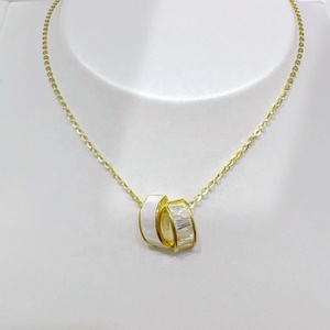 high quality plata 925 sterling silver butterfly shell <b>necklace</b> Everyday Wear dainty summer bridal 18k gold plated <b>necklaces</b> - Product Image 2