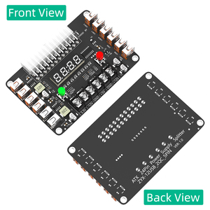 Kit de Carcasa Acrílica para Placa de Distribución de Fuente de Alimentación ATX, 12 Puertos USB, Salida Máxima de 3A, 3.3V 12V -12V, Fundas para Portátiles, Cubiertas para Fuente de Alimentación ATX - Product Image 5