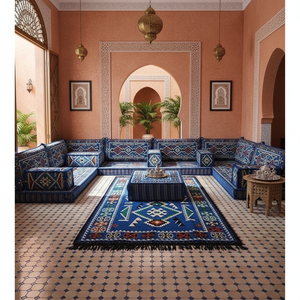 Arabic Floor Seating Arab Floor Sofa Arab Seating Floor | 16 pieces, 28 dances with sponge - Product Image 3
