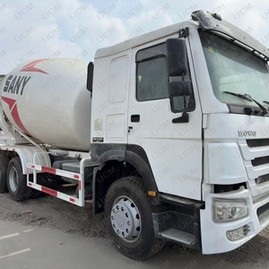 Camion malaxeur à béton SANY d'occasion bien entretenu, 12 mètres cubes, modèle 2020, équipé d'un châssis HOWO, en stock - Product Image 2