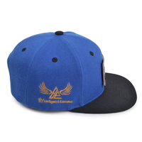 Gorra Snapback de 6 Paneles con Logotipo Personalizado, Ajustable, de Algodón Estructurado, Estilo Urbano Vintage, de Alta Calidad, Bicolor, Venta al por Mayor