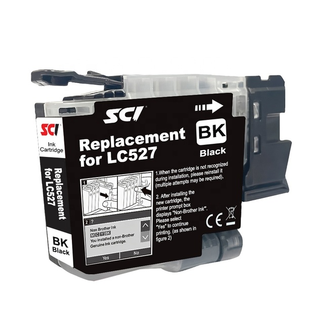 ISO China Factory New for Cartridges LC527 LC-527 for Brother527 Printer MFC-J4550DW J4350DW 4550DW 4350DW A+ Grade 24 Months