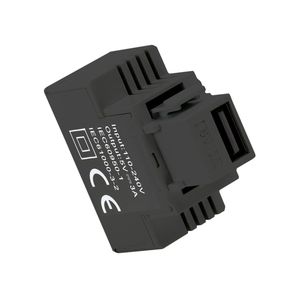 Station de charge murale Fanton 82897 Keystone Power Supply 5V 3A avec prise USB-A, noire - Product Image 1