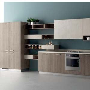 Meubles de cuisine multifonctionnels en bois, vente en gros, sur mesure, bois massif, multicolores, meubles de cuisine pour la maison - Product Image 5