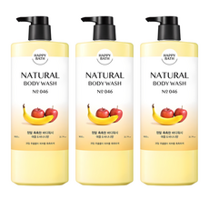 Happy Vas Really Moist Body-Lavable Apple & Banana Scent 900G Juego de descuento de 3 piezas para el cuidado del cuerpo - Product Image 1