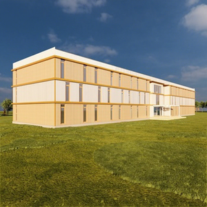 DXH Usine Appartement Dortoir Hôtel Préfabriqué Pack <span class=keywords><strong>Plat</strong></span> <span class=keywords><strong>Maison</strong></span> Conteneur Détachable Prix Bâtiment Préfabriqué <span class=keywords><strong>Maison</strong></span> - Product Image 1