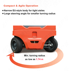 รถยกไฟฟ้าขับเคลื่อนล้อหน้า 3 ล้อ รุ่น HELI 1.5-2T G3 SERIES - Product Image 4