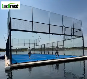 Terrain de padel flottant modulaire pour usage maritime, anti-rouille - Product Image 4