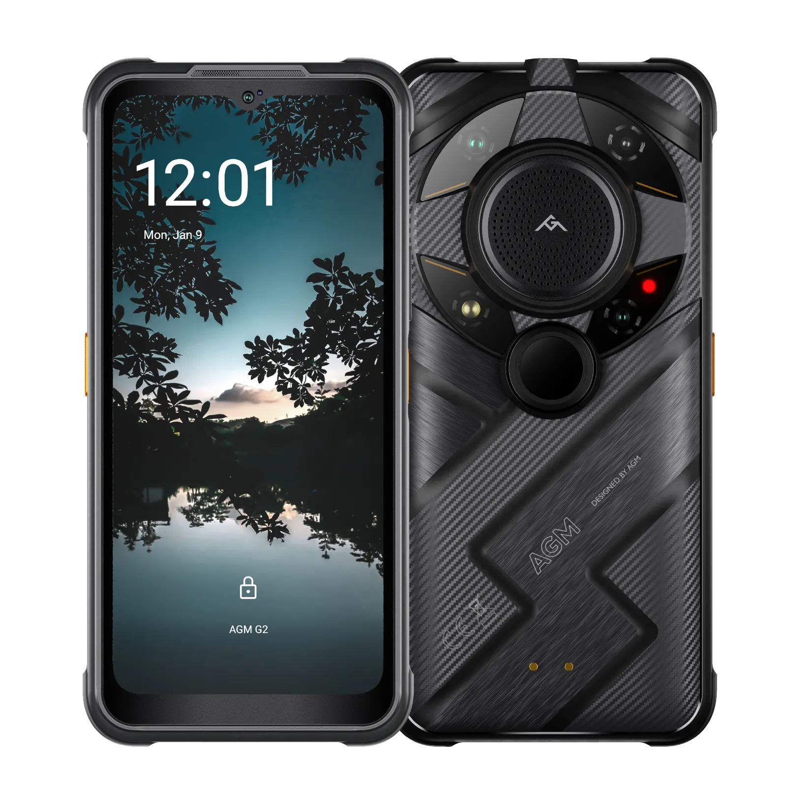 Versione globale AGM G2 Guardian 5G 7000mAh 6.58 pollici Android 12 QCM6490 NFC 5G Rugged Phone