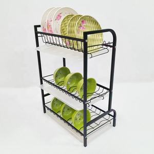 Estante <span class=keywords><strong>de</strong></span> secado <span class=keywords><strong>de</strong></span> <span class=keywords><strong>platos</strong></span> Estante para <span class=keywords><strong>platos</strong></span> <span class=keywords><strong>de</strong></span> <span class=keywords><strong>3</strong></span> niveles con bandeja Soporte para utensilios <span class=keywords><strong>Escurridor</strong></span> <span class=keywords><strong>de</strong></span> <span class=keywords><strong>platos</strong></span> con soporte para tabla <span class=keywords><strong>de</strong></span> cortar Tabla <span class=keywords><strong>de</strong></span> drenaje - Product Image 6