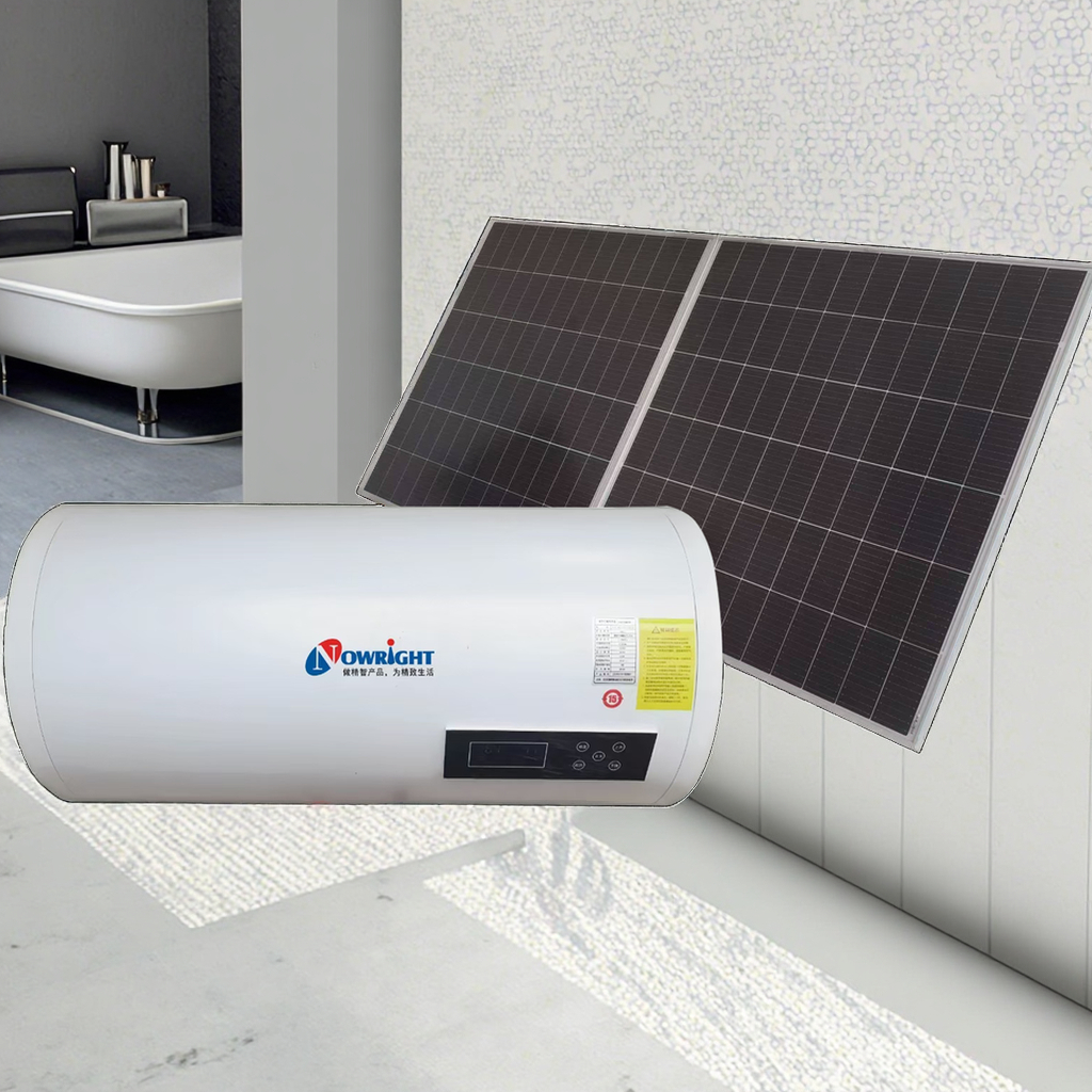 Smart Electric Solar Water Heater for RV Outdoor Use Long-Lasting Cost-Effective High Capacity Storage Solution for Household