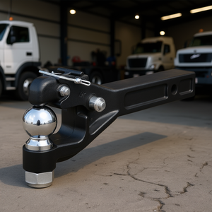 Attelage de remorquage de 2 pouces avec anneau de lunette de 2,5 à 3 pouces, capacité de 20000 lb, accessoires pour camions - Product Image 2