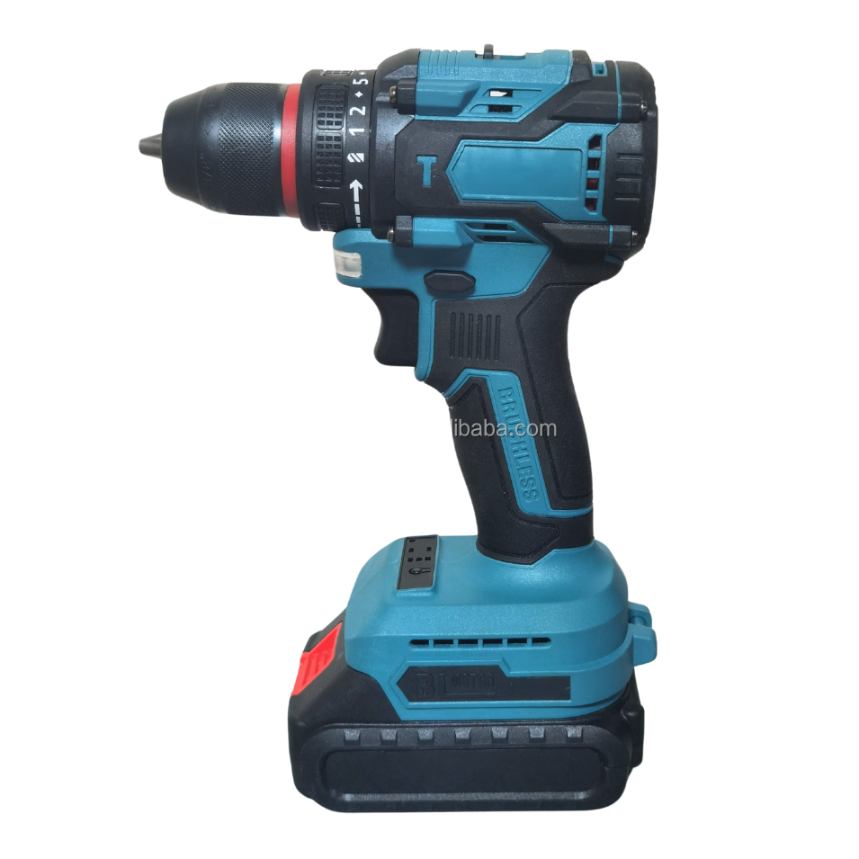 21 Volt Lithium Battery Combination Tool Multi-Function Cordless Drill Screwdriver Set Variable Speed Impact DC Motor for DIY · image 3