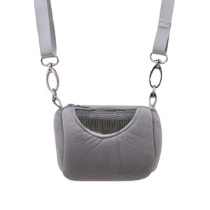 Pet Cage Cross Body Accessories Cylinder Design Soft Practical House Travel Portable Squirrel Visible Mesh Hamster Carrier Bag - Product Image 5