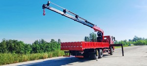 Hersteller SHACMAN 6x4 8T PAL FINGER SANY LKW-Kran 12T Gerader Kran-Manipulator 20T Teleskop ausleger kran Auf Lager - Product Image 4