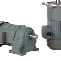 Moteur à engrenages AC à faible régime 2,2 kW, monophasé ou triphasé, industriel, à induction, avec réducteur