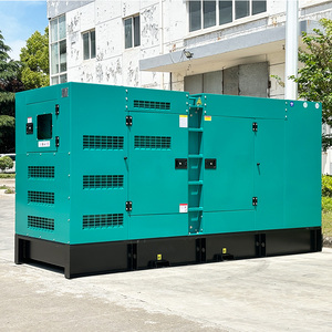 Générateur 300 kVA 110 V-480 V, type silencieux 50 Hz pour moteur Leroy Somer, démarrage automatique, faible consommation de carburant - Product Image 1