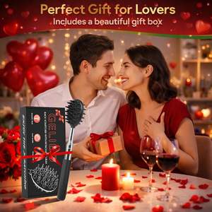 Masajeador de Espalda Manual Telescópico Musical <span class=keywords><strong>Gelibo</strong></span>, 5 Cabezales Desmontables Extensibles, Regalo de San Valentín para Hombre, Hermosa Caja - Product Image 6