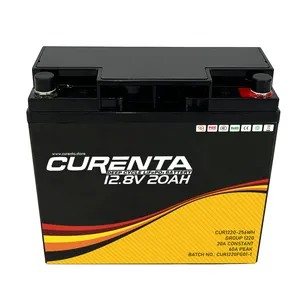 Batteria Lifepo4 12 v 20ah batteria agli ioni di litio a ciclo profondo 12 volt 20 amp accumulatore di energia di ricambio al piombo